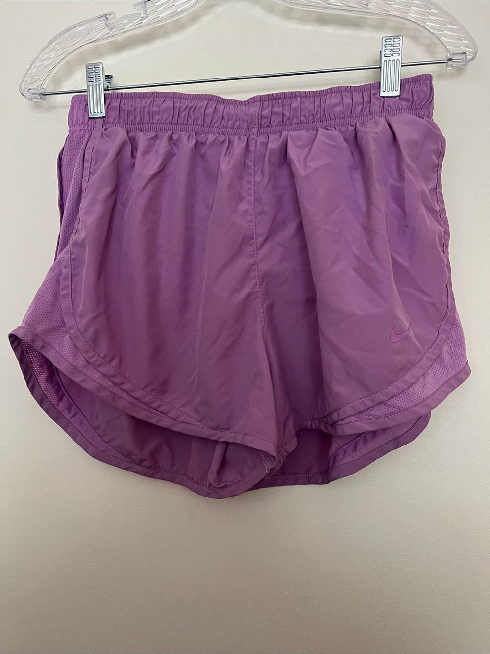 Nike Women's Lavender Athletic Running Shorts